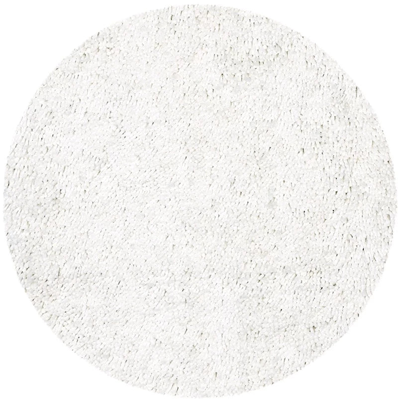 Badrumsmatta, Highland, Vit, Rund, Matta