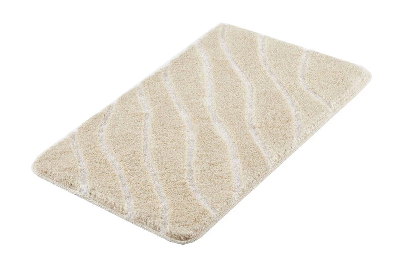 Badrumsmattan Tram 100% polyakryl, halkskyddad undersida