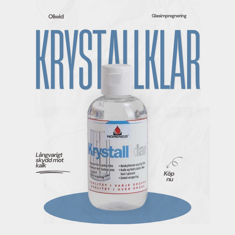 glasimpregnering, kalkavvisande , kalk