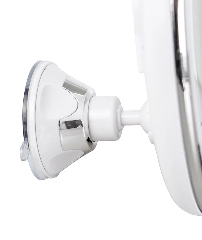 LED spegel, 10X förstoring, kraftfull sugpropp