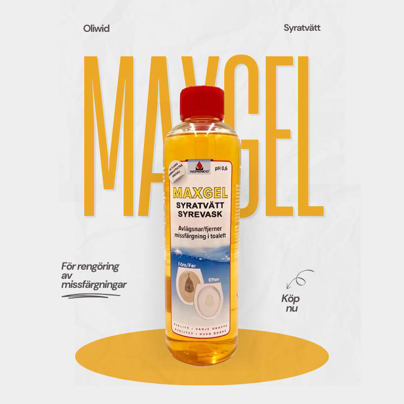 Syratvätt, ,missfärgningar, toalett