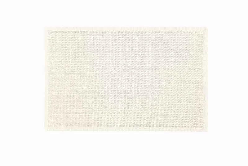 Ribbon duschmatta i högkvalitativ 100% bomull, snabbtorkande, halskyddad