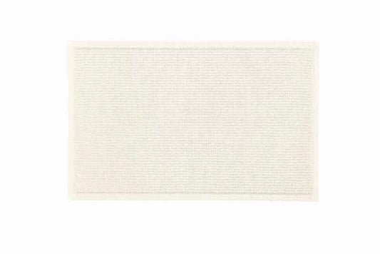 Ribbon duschmatta i högkvalitativ 100% bomull, snabbtorkande, halskyddad