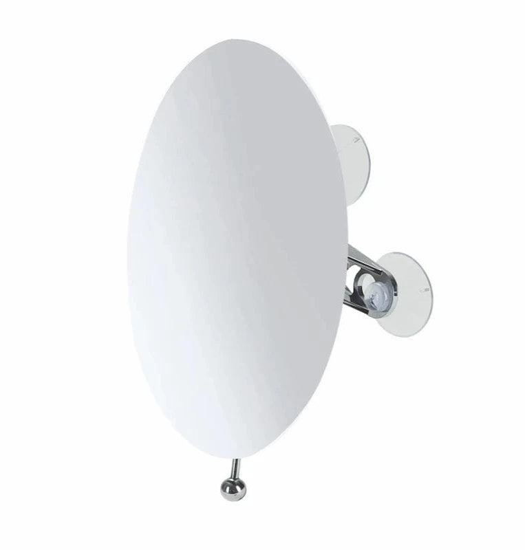 oval spegel med sugproppar 5X förstoring