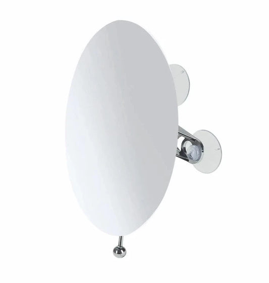 oval spegel med sugproppar 5X förstoring