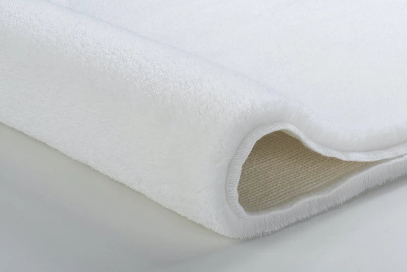 Badrumsmatta relax I 100% akryl med halkskydd, materialbild