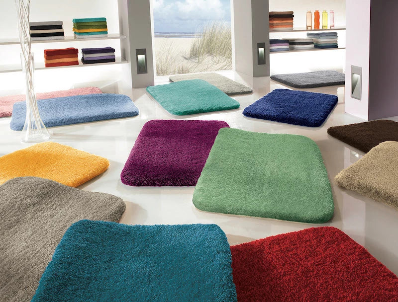 Badrumsmatta relax I 100% akryl med halkskydd