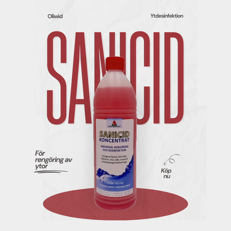 ytdesinficering, ytdesinfektion, allrengöring