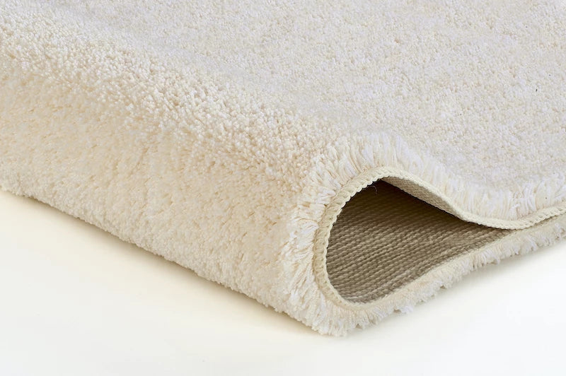 Badrumsmatta Seattle i 100% polyester, halskyddad baksida, materialbild