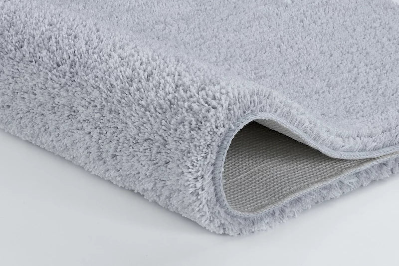 Badrumsmatta Seattle i 100% polyester, halskyddad baksida, materialbild