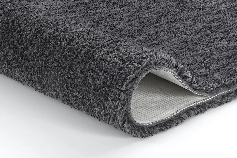 Badrumsmatta Seattle i 100% polyester, halskyddad baksida, materialbild