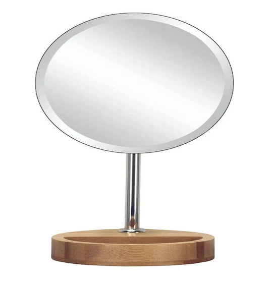 Spegel, fot med smyckeshållare