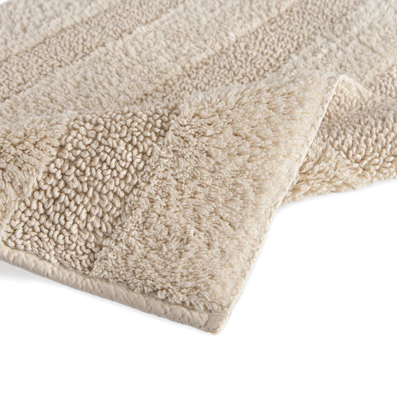 badrumsmatta newplus i högkvalitativ 100% bomull, materialbild