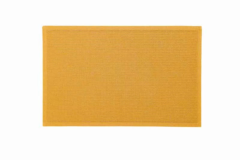 Ribbon duschmatta i högkvalitativ 100% bomull, snabbtorkande, halskyddad